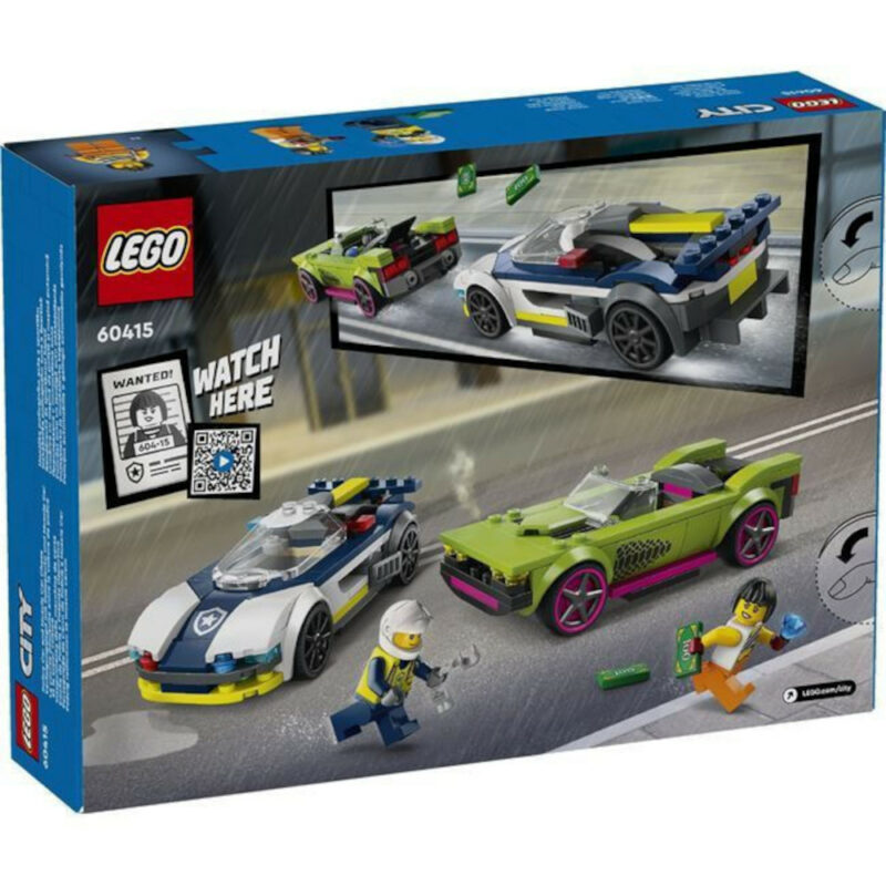 Τουβλάκια Αστυνομία Police Car and Muscle Car Chase Lego City 60415