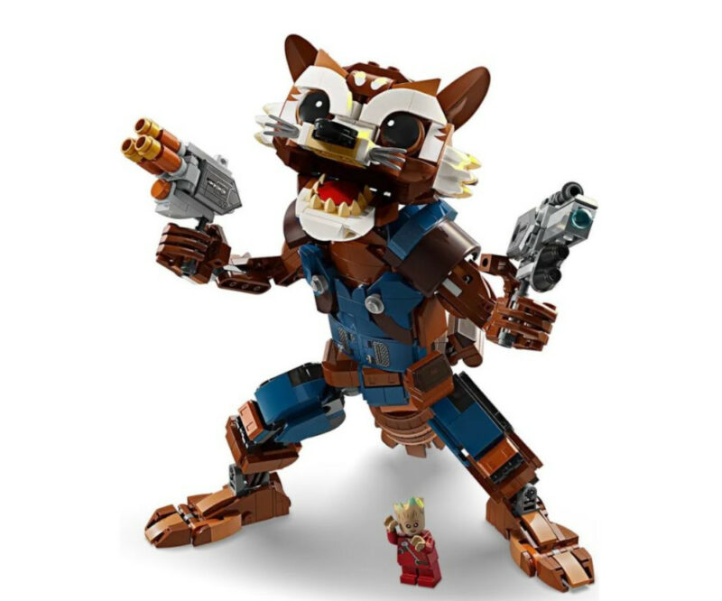 Τουβλάκια Super Heroes Rocket And Baby Groot Lego Marvel 76282