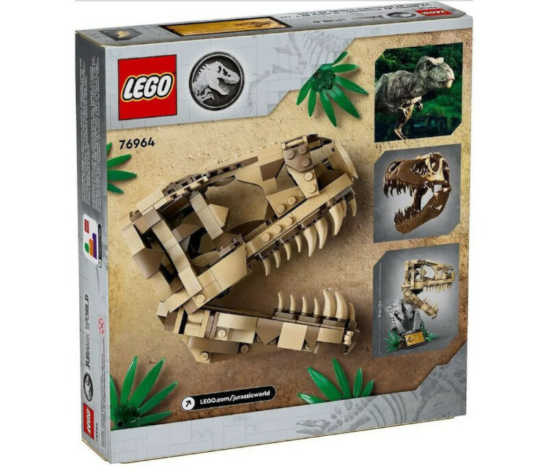 Τουβλάκια Δεινόσαυρος Dinosaur Fossils T Rex Skull Lego 76964