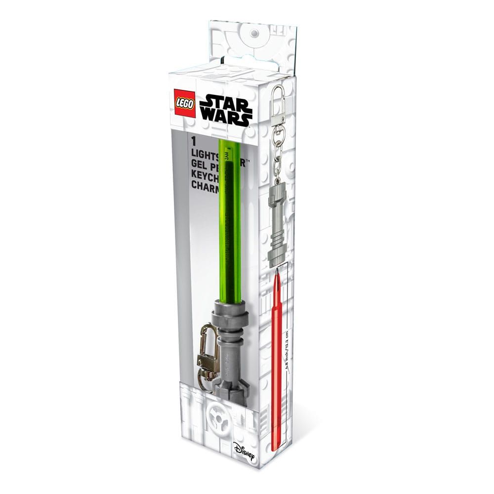 LEGO® STAR WARS™ LIGHTSABER™ GEL ΣΤΥΛΟ ΜΕ ΚΛΙΠ - LIME 4895028535124