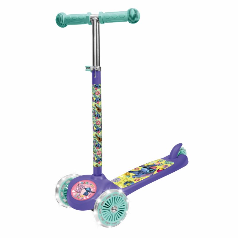 AS Scooter Plus Stitch με Φωτιζόμενες Ρόδες Για 3+ Ετών 5940752