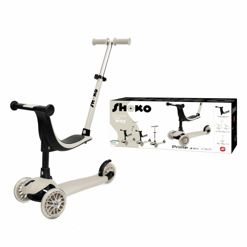 Shοko Scooter Premium 3 In 1 Ash Cloud Για 12+ Μηνών 5684826