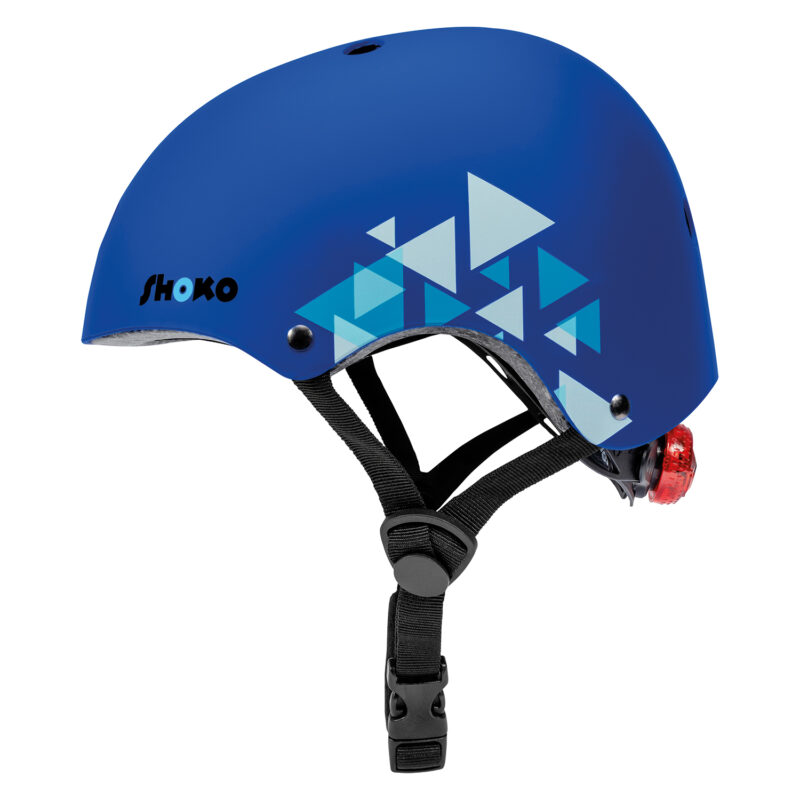 Shoko Παιδικό Κράνος Με Φως Ocean Blue 4982247