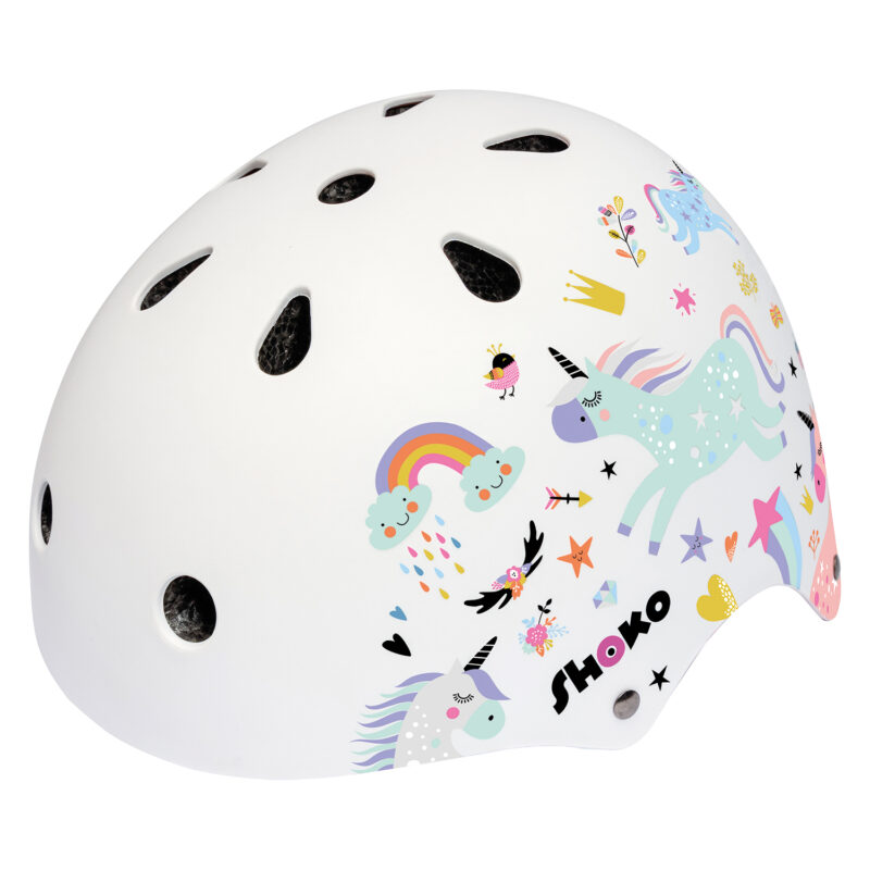 Shoko Παιδικό Κράνος Με Φως Unicorn Sparkle 4982268