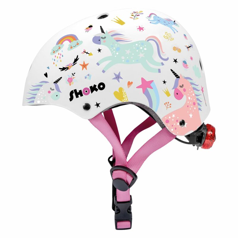 Shoko Παιδικό Κράνος Με Φως Unicorn Sparkle 5735739