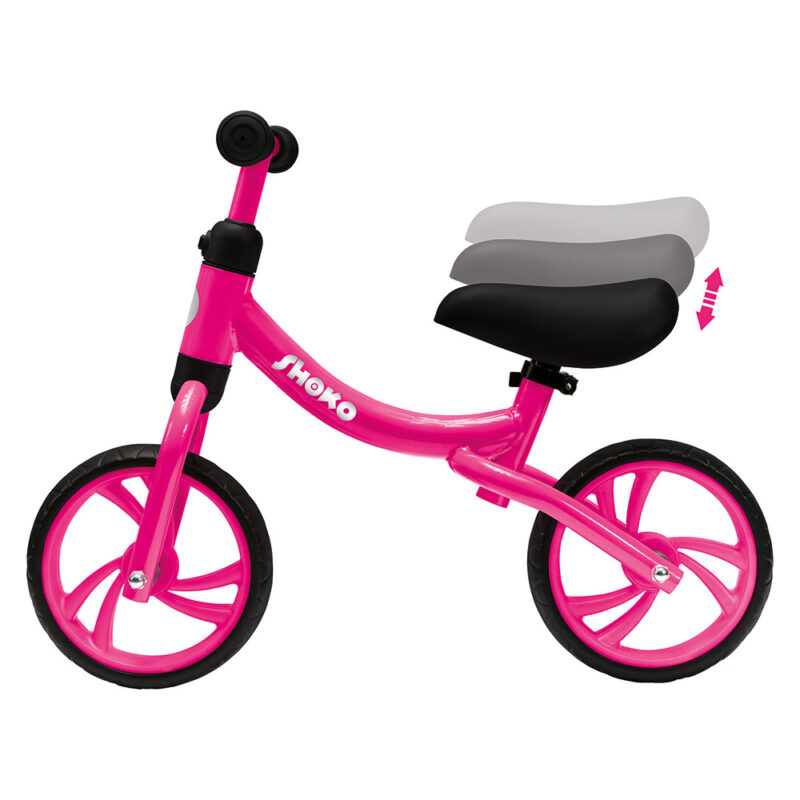 Shoko Παιδικό Ποδήλατο Ισορροπίας Σε Φούξια Χρώμα Για Ηλικίες 18-36 Μηνών