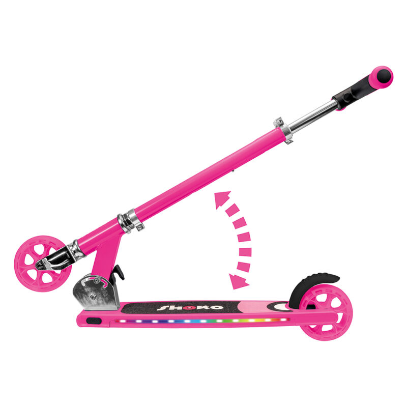 Shoko Παιδικό Πατίνι Flex Pro Με 2 Ρόδες Σε Φούξια Χρώμα Για 5+ Χρονών 3347722