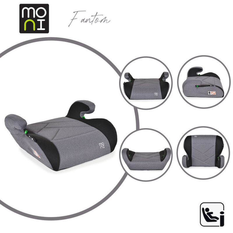Κάθισμα Αυτοκινήτου 22-36kg I-size Booster Fantom Moni Graphite 3801005151240