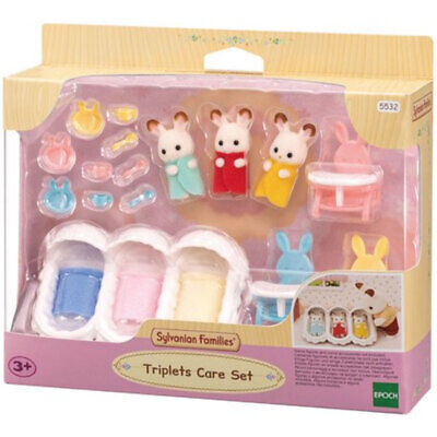 SYLVANIAN FAMILIES TRIPLETS CARE SET 5054131055328 3596315