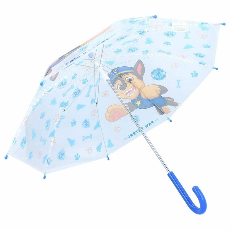 Paw Patrol Παιδική Ομπρέλα Διάφανη/Γαλάζιο με Chase 6078788