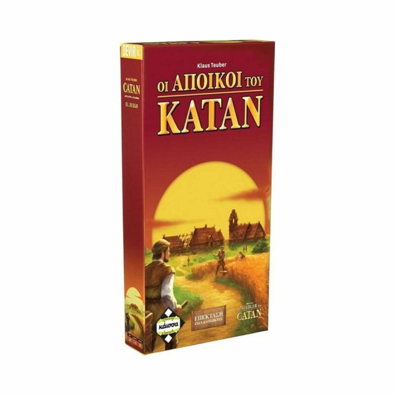 CATAN ΕΠΕΚΤΑΣΗ 5-6 ΠΑΙΚΤΕΣ (ΝΕΑ ΕΚΔΟΣΗ) – KA115142 5205444115142 4399632