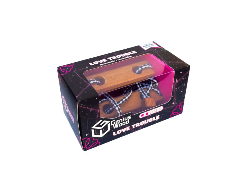 GENIUS WOOD : ΞΥΛΙΝΟΣ ΓΡΙΦΟΣ LOVE TROUBLE 5206457003389 4263917