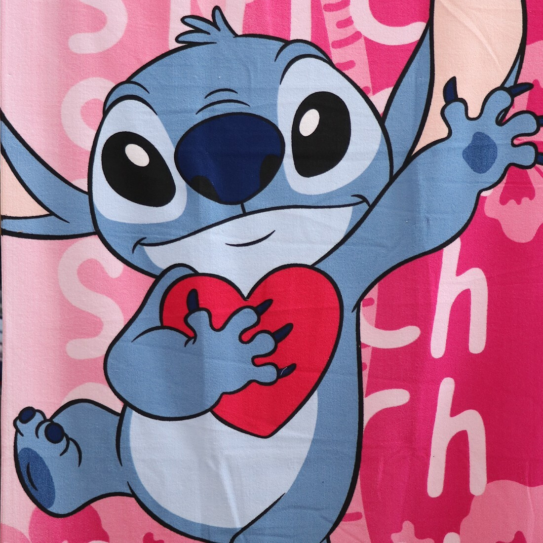 Disney Lilo and Stitch Aloha-Surfer Πετσέτα μπάνιου, Πετσέτα θαλάσσης 70×140 εκ (Fast Dry) - Image 3