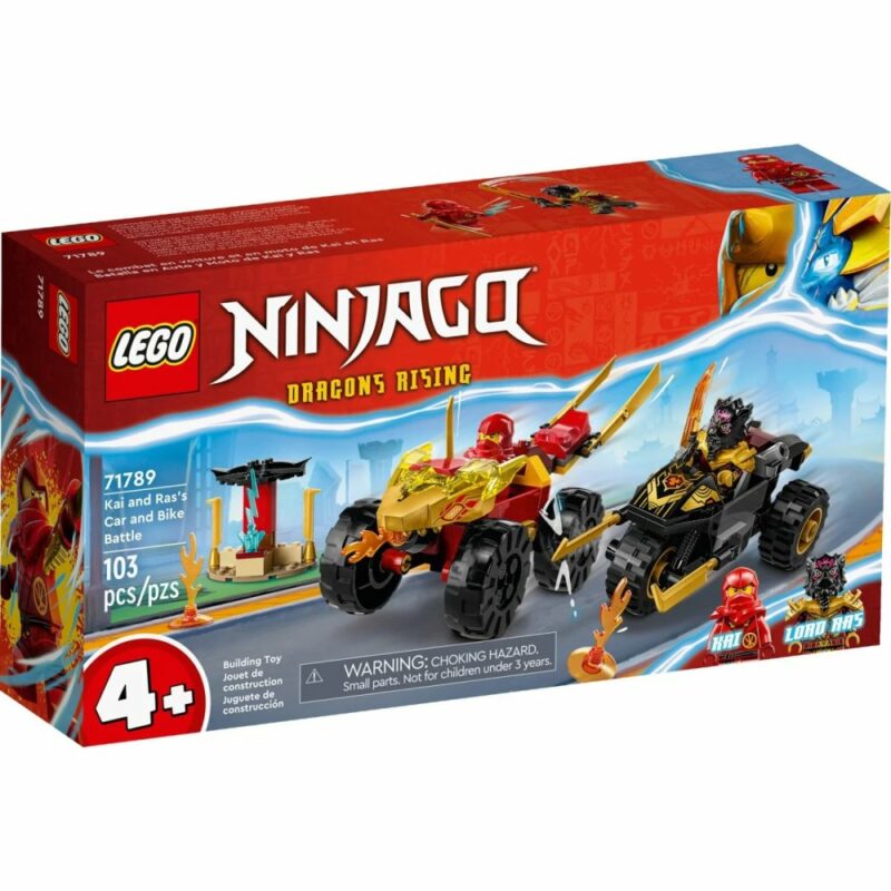 LEGO NINJAGO: KAI AND RASS CAR AND BIKE BATTLE 5702017413044
