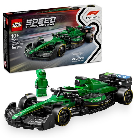 LEGO® SPEED CHAMPIONS: ASTON MARTIN ARAMCO F1® AMR24 RACE CAR 5702017816128 3884350