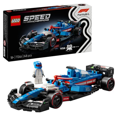 LEGO® SPEED CHAMPIONS: VISA CASH APP RB VCARB 01 F1® RACE CAR 5702017816135 3884400