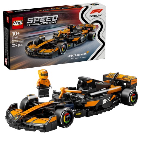 LEGO® SPEED CHAMPIONS: MCLAREN F1® TEAM MCL38 RACE CAR 5702017816180 3884396