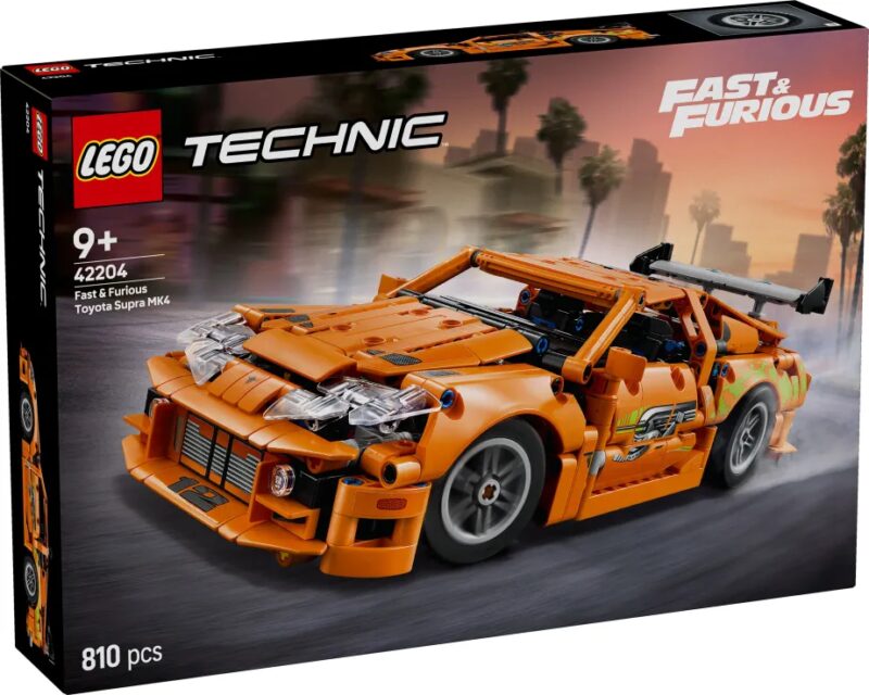 LEGO® TECHNIC: FAST AND FURIOUS TOYOTA SUPRA MK4 5702017816272 5618872