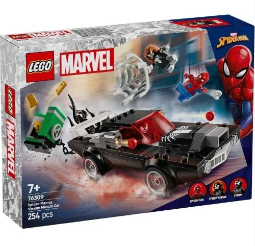 LEGO® SUPER HEROES: SPIDER-MAN VS. VENOM MUSCLE CAR 5702017817828