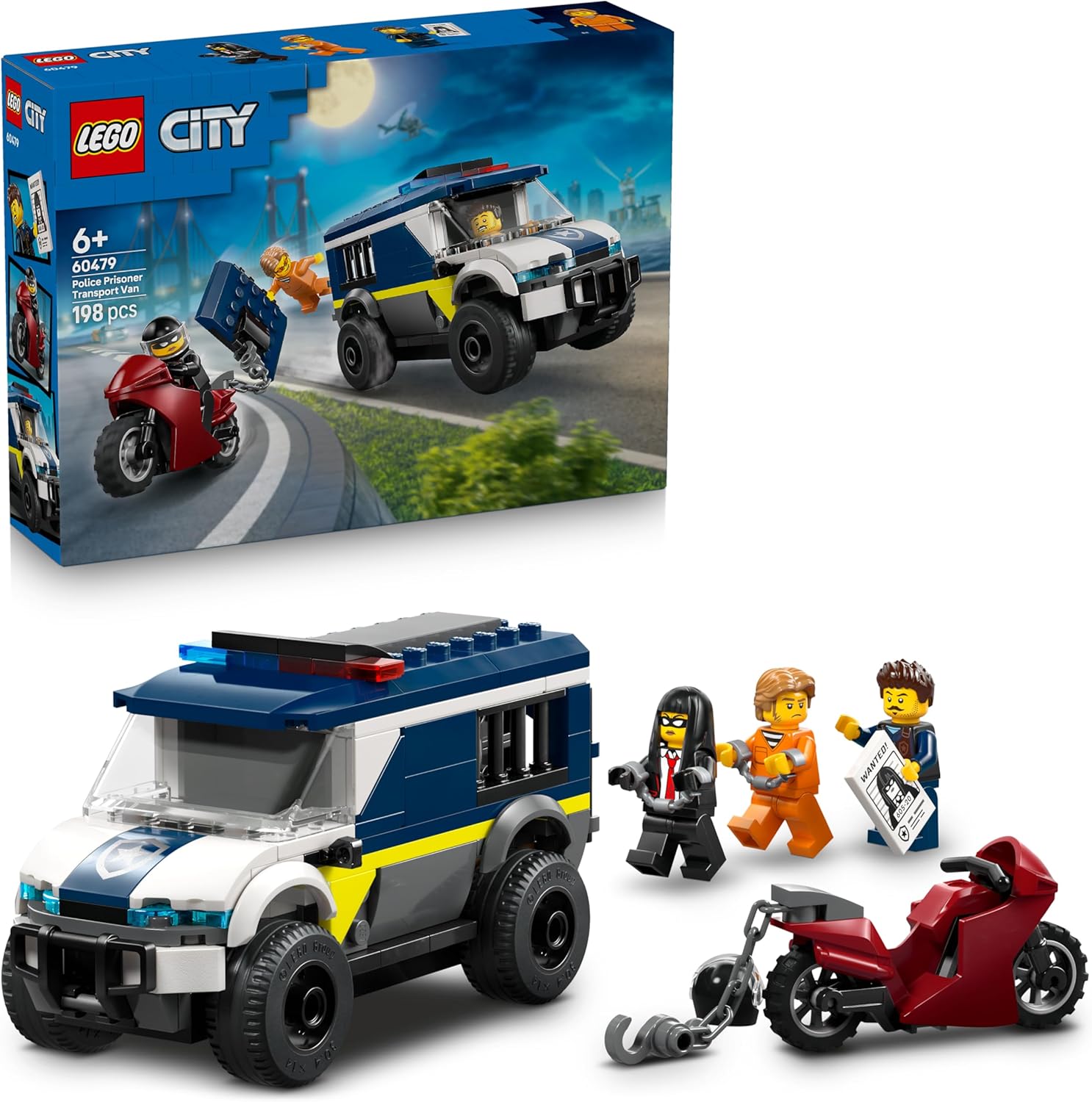 LEGO® CITY: POLICE PRISONER TRANSPORT VAN 5702018031759