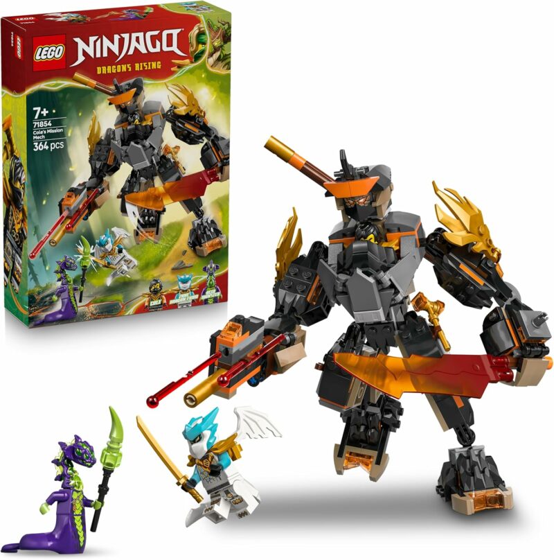 LEGO® NINJAGO®: COLES MISSION MECH & DRAGON ZANE 5702018031988 5619085
