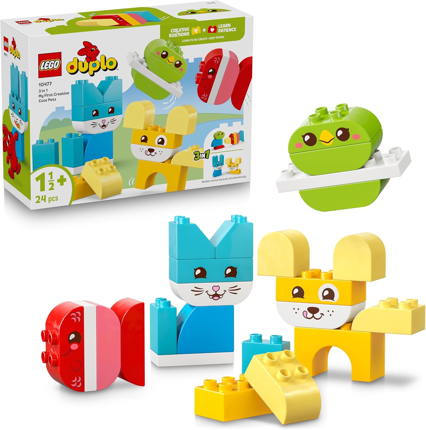 LEGO® DUPLO®: 3 IN 1 CREATIVE CUTE PETS 5702018032039