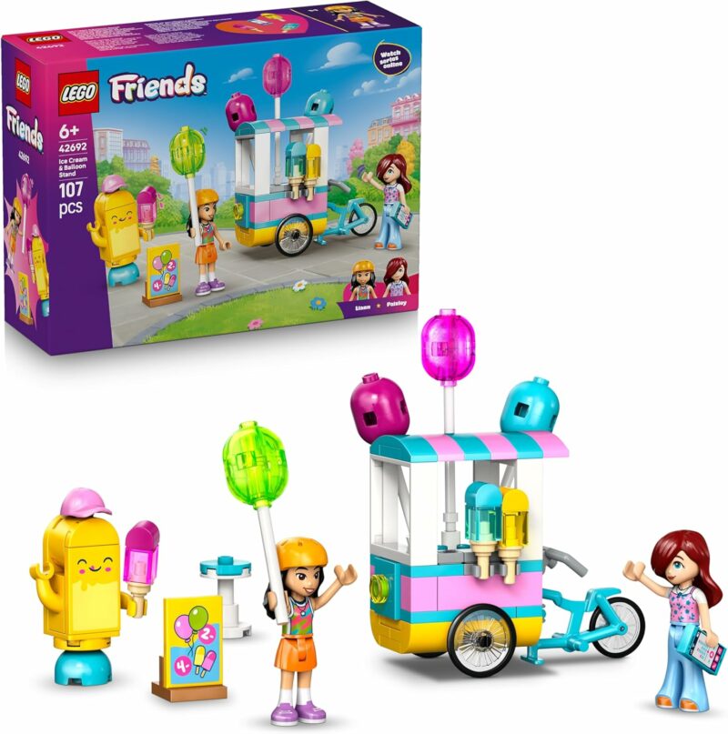 LEGO® FRIENDS: ICE CREAM & BALLOON STAND 5702018033258 5618676