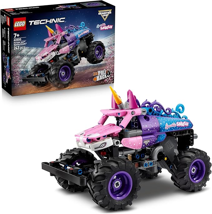 LEGO® TECHNIC: MONSTER JAM™ SPARKLE SMASH™ PULL-BACK 5702018034804 5617976