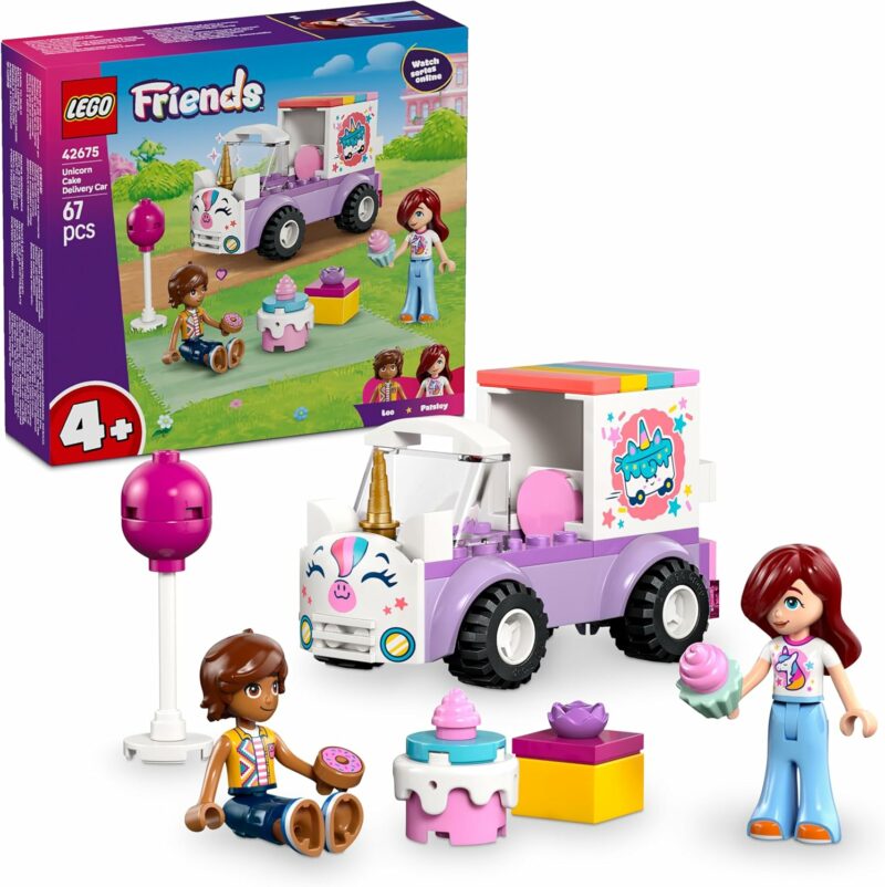 LEGO® FRIENDS: UNICORN CAKE DELIVERY CAR 5702018054864 5678359