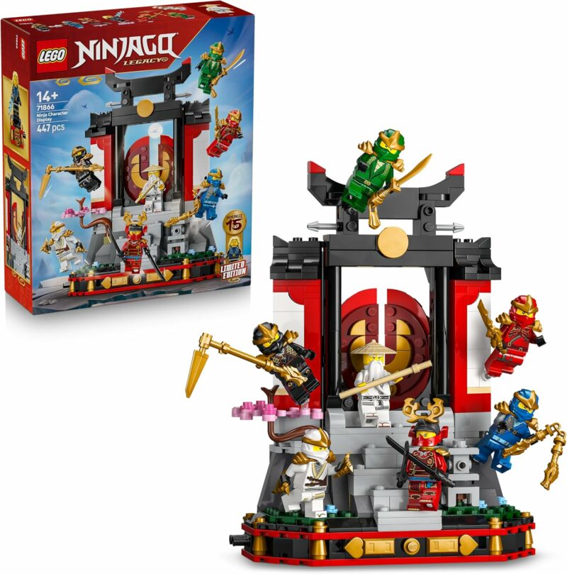 LEGO® NINJAGO®: NINJA CHARACTER DISPLAY 15TH ANNIVERSARY 5702018055748 5796728