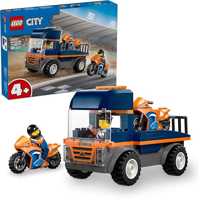 LEGO® CITY: MOTORCYCLE TRANSPORTER 5702018056608 5617656