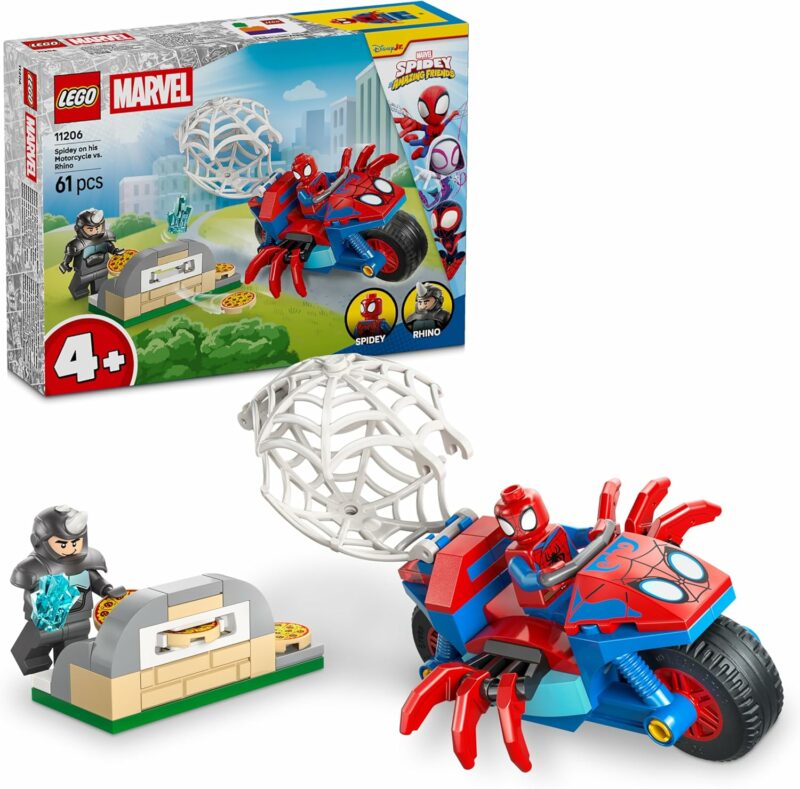 LEGO® SPIDEY: SPIDEY ON HIS MOTORCYCLE VS. RHINO 5702018062456 5618386