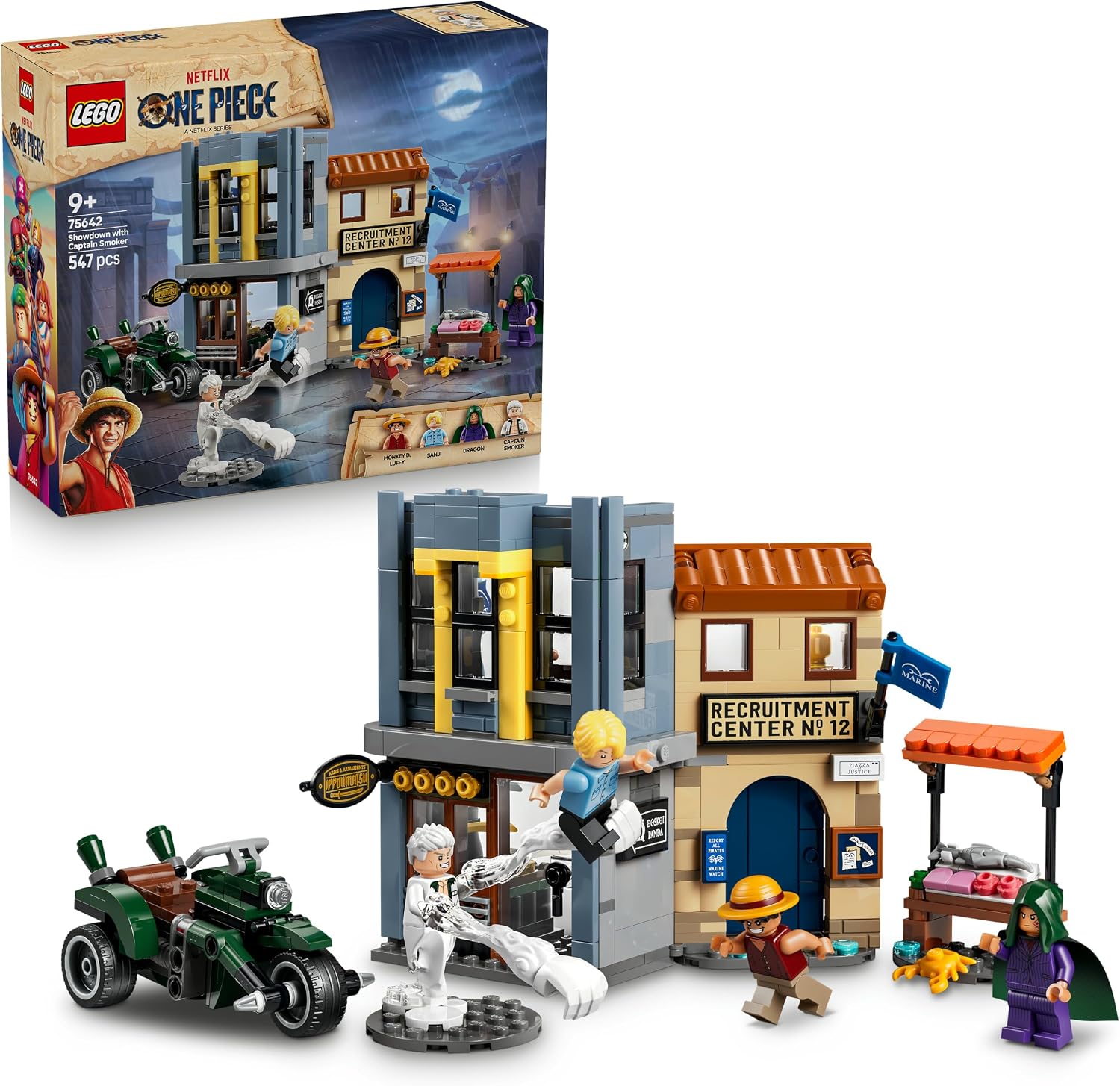 LEGO® ONE PIECE: SHOWDOWN WITH CAPTAIN SMOKER 5702018067345