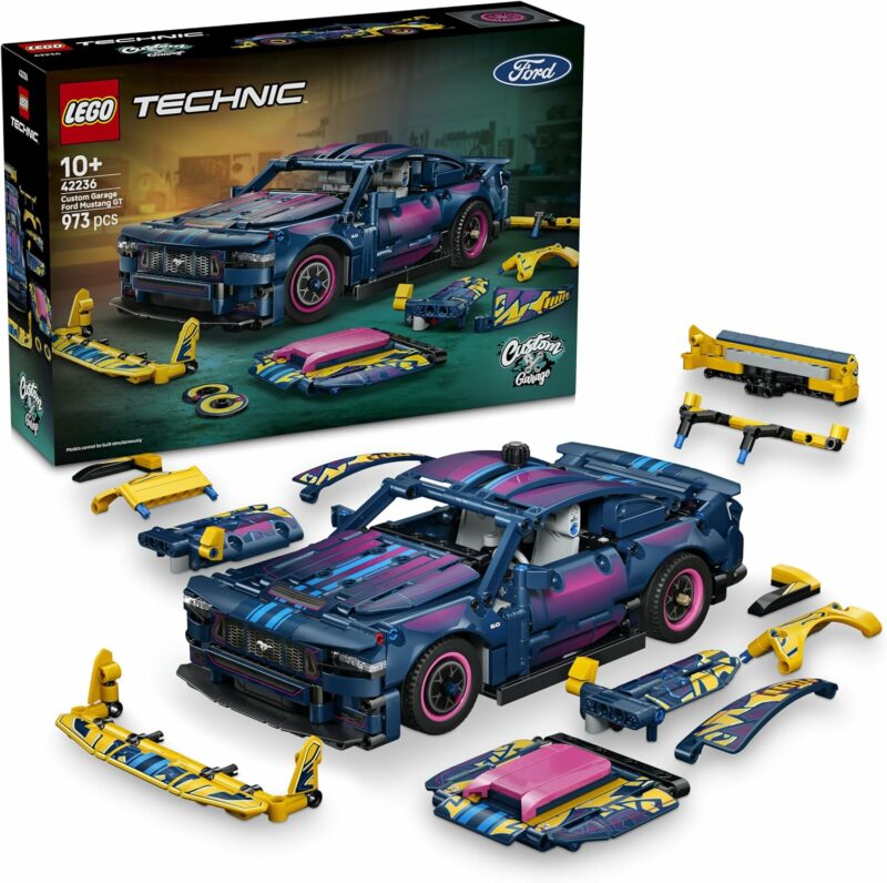 LEGO® TECHNIC: CUSTOM GARAGE FORD MUSTANG GT CAR 5702018067567 5797098