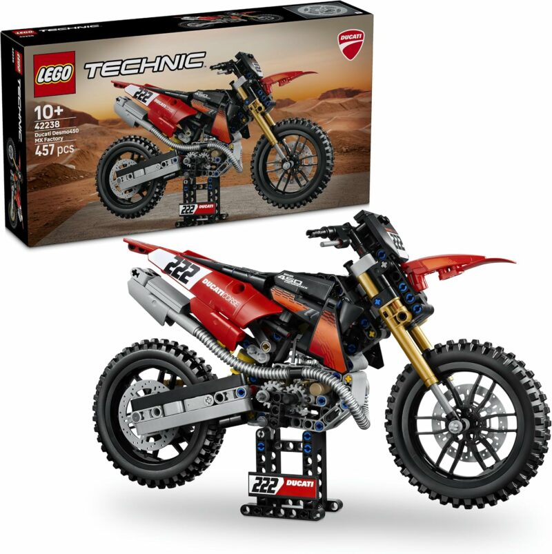 LEGO® TECHNIC: DUCATI DESMO450 MX FACTORY MOTORCYCLE 5702018067772 5798000