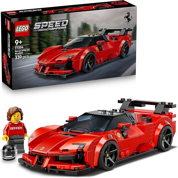 LEGO® SPEED CHAMPIONS: FERRARI SF90 XX STRADALE SPORTS CAR 5702018068205 5618187
