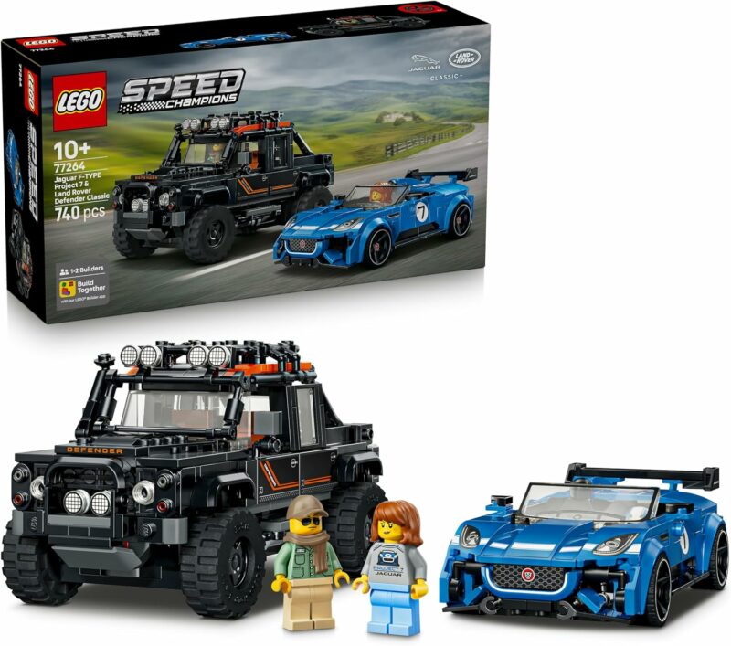 LEGO® SPEED CHAMPIONS: JAGUAR PROJECT 7 & LAND ROVER DEFENDER 5702018068434 5798073