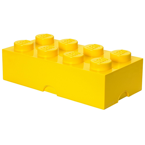 LEGO® ΚΟΥΤΙ ΑΠΟΘΗΚΕΥΣΗΣ ΟΡΘΟΓΩΝΙΟ ΜΕΓΑΛΟ ΚΙΤΡΙΝΟ - 40041732