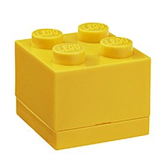 LEGO® ΚΟΥΤΙ ΑΠΟΘΗΚΕΥΣΗΣ ΤΕΤΡΑΓΩΝΟ MINI ΚΙΤΡΙΝΟ - 40111732