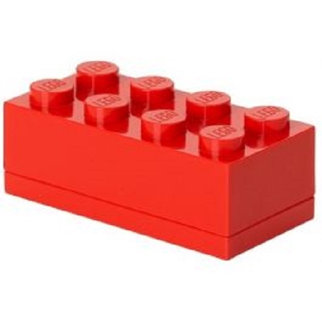 LEGO® ΚΟΥΤΙ ΑΠΟΘΗΚΕΥΣΗΣ ΟΡΘΟΓΩΝΙΟ MINI ΚΟΚΚΙΝΟ - 40121730