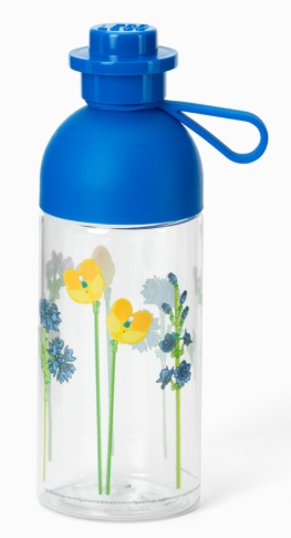 LEGO® ΜΠΟΥΚΑΛΙ 0.5L WILD FLOWERS – TRANSPARENT – 40420802 5711938035419 5797574