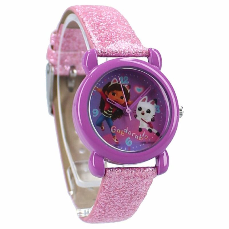 Ρολόι χειρός Gabby’s Dollhouse με glitter 6084427