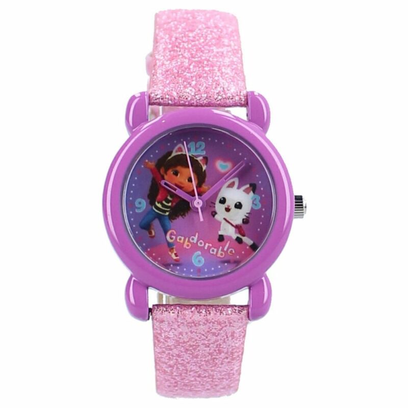 Ρολόι χειρός Gabby’s Dollhouse με glitter 6084429