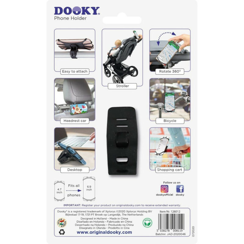 Βάση Στήριξης Κινητού Dooky Black DK-128011