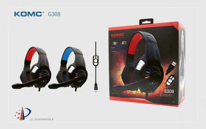 Ενσύρματα ακουστικά Gaming - G308 - KOMC - 302735 - Blue