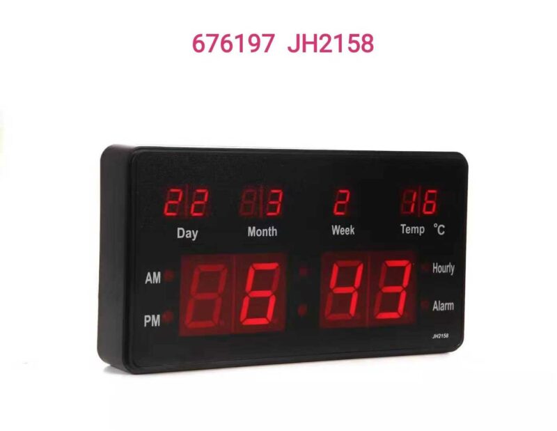 Ηλεκτρονικό ψηφιακό ρολόι LED - JH2158 - 676197
