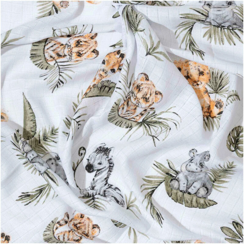 Πάνα Muslin 70x80cm Savanna Fun 5904506813148