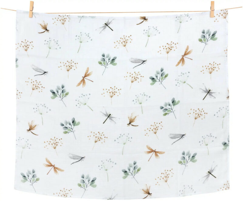 Πάνα Muslin 70x80cm Tetro Dragonflies 5904506816101