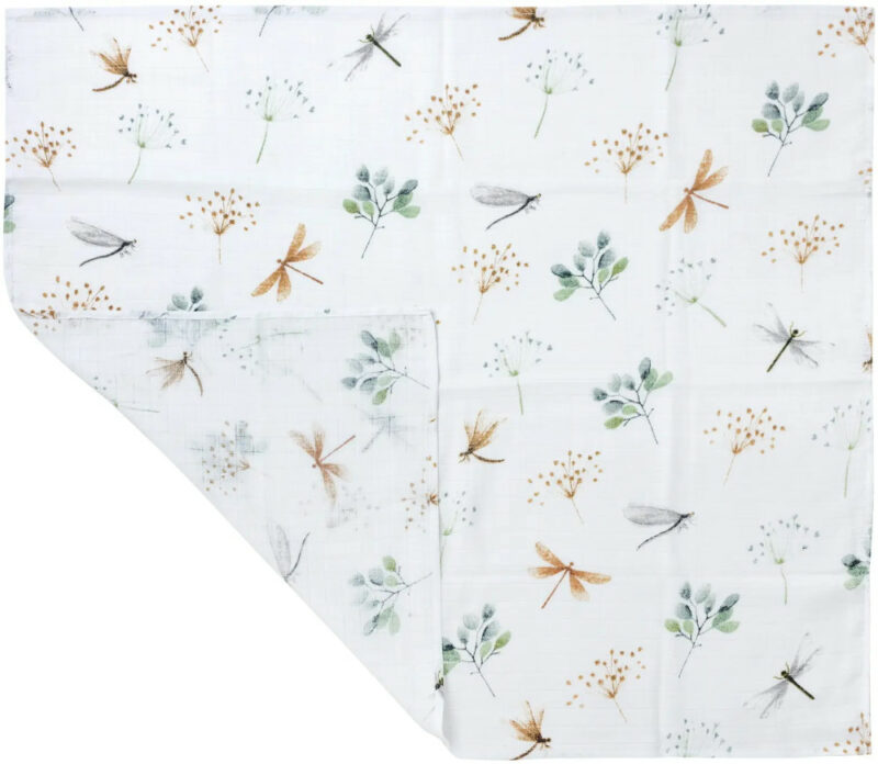 Πάνα Muslin 70x80cm Tetro Dragonflies 5904506816101