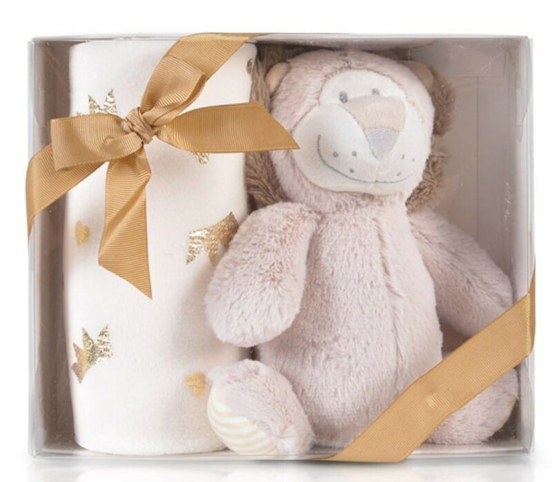 Κουβέρτα Αγκαλιάς 75x90cm Stuffed Toy Lion Cangaroo 3800146267551